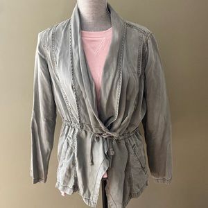 Max jeans jacket size M light army green color